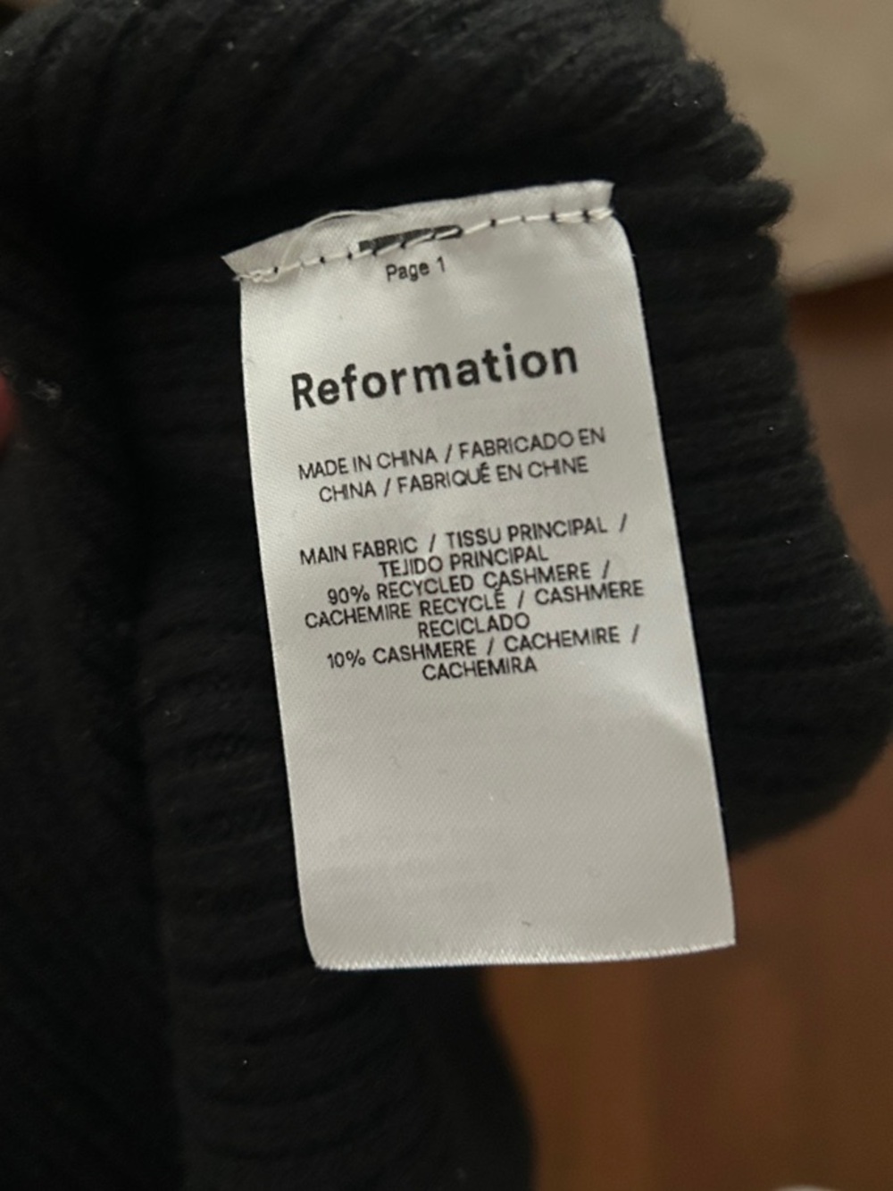 Reformation Ida Sleeveless Midi Dress - Black - Picture 3 of 3